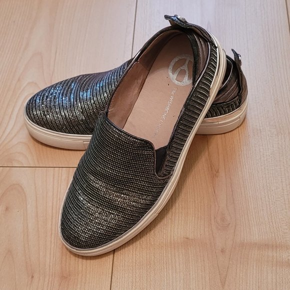 Browns Wishbone Lola Chain Slip On Sneakers Size 5 - Picture 5 of 14